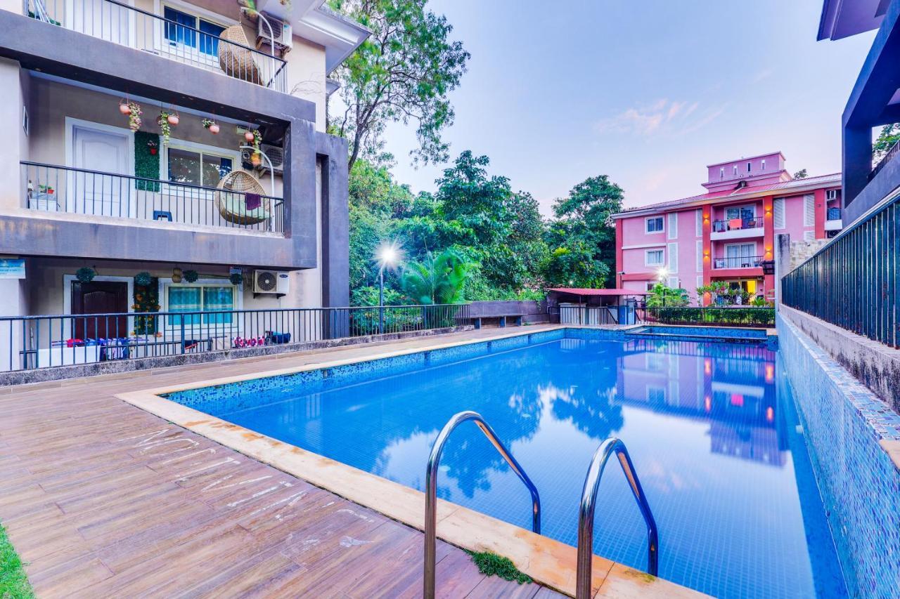 2Bhk Stunning Apartment With Pool Vagator Eksteriør bilde