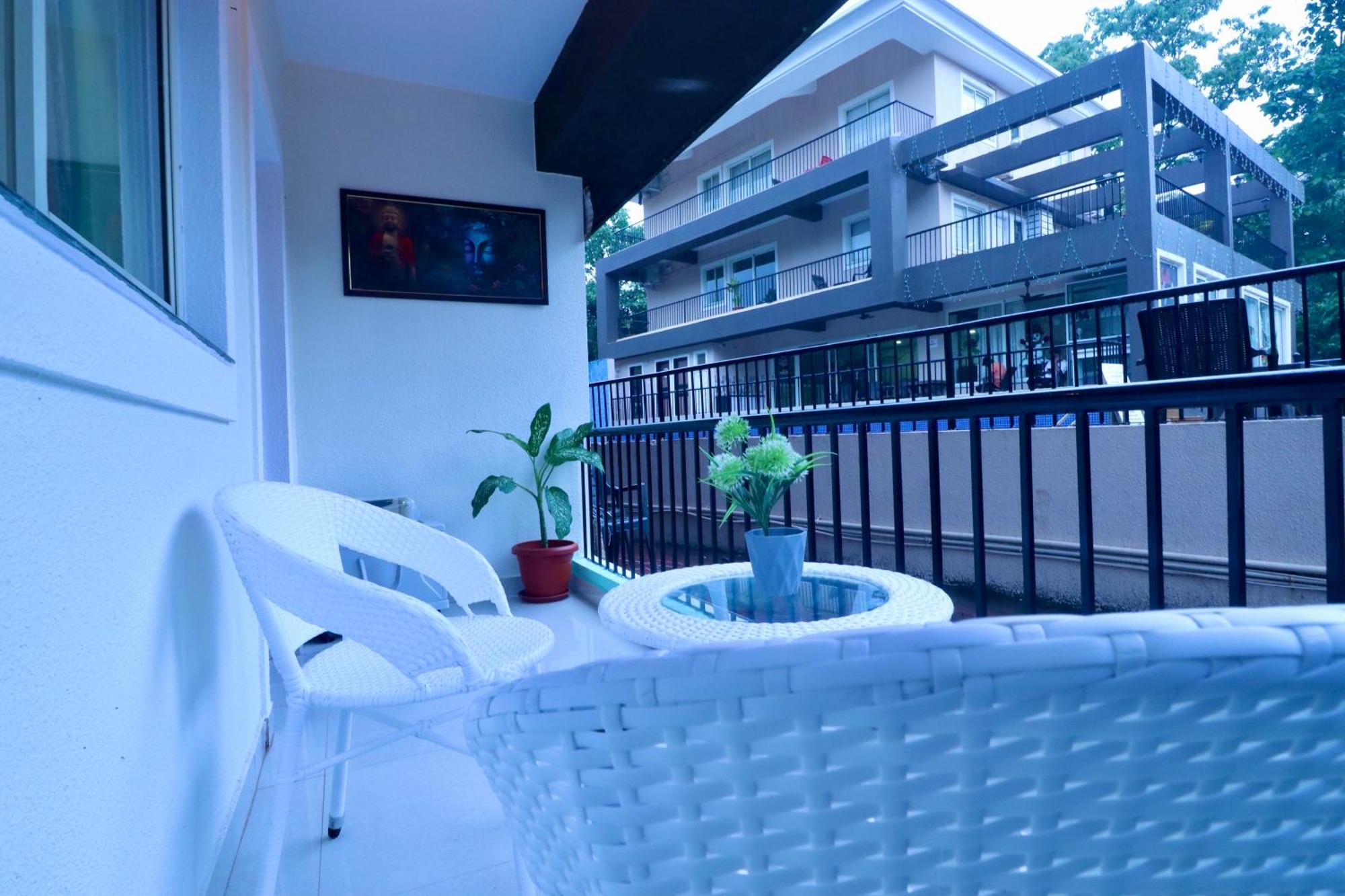 2Bhk Stunning Apartment With Pool Vagator Eksteriør bilde