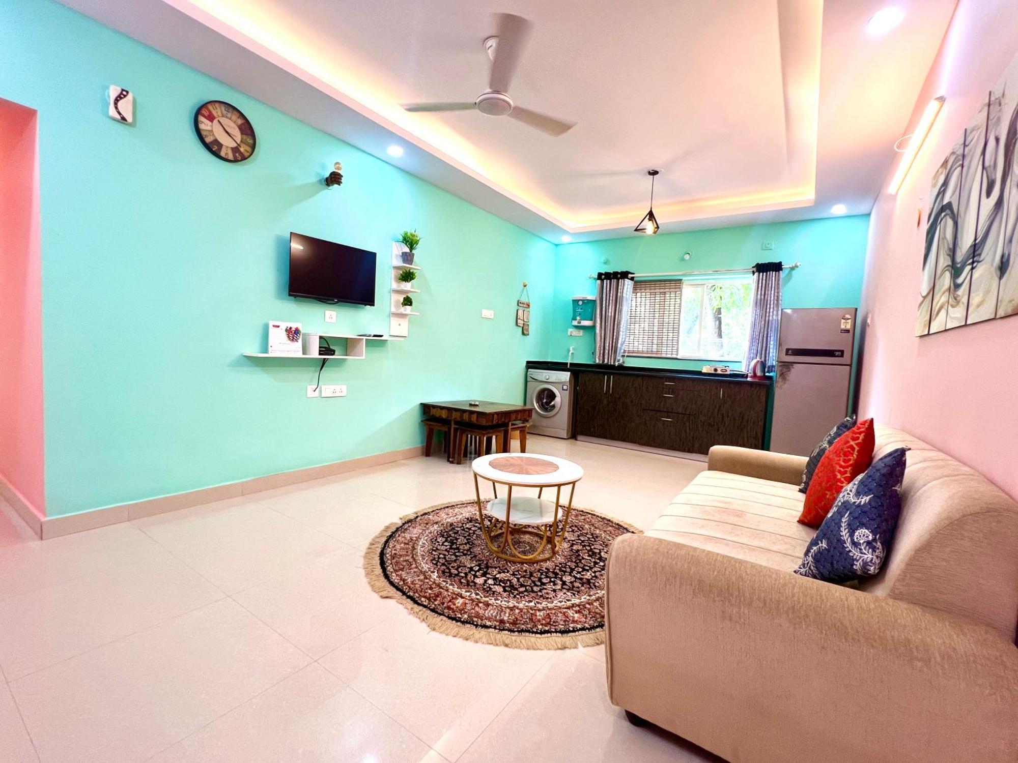 2Bhk Stunning Apartment With Pool Vagator Eksteriør bilde